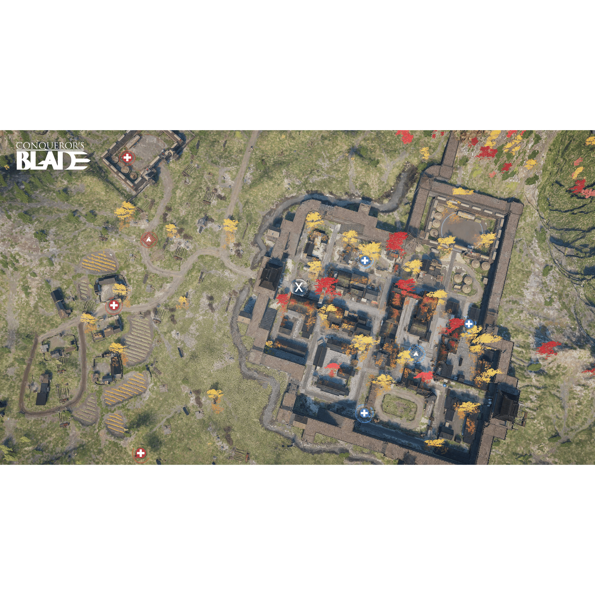 White Elk Fort-3d